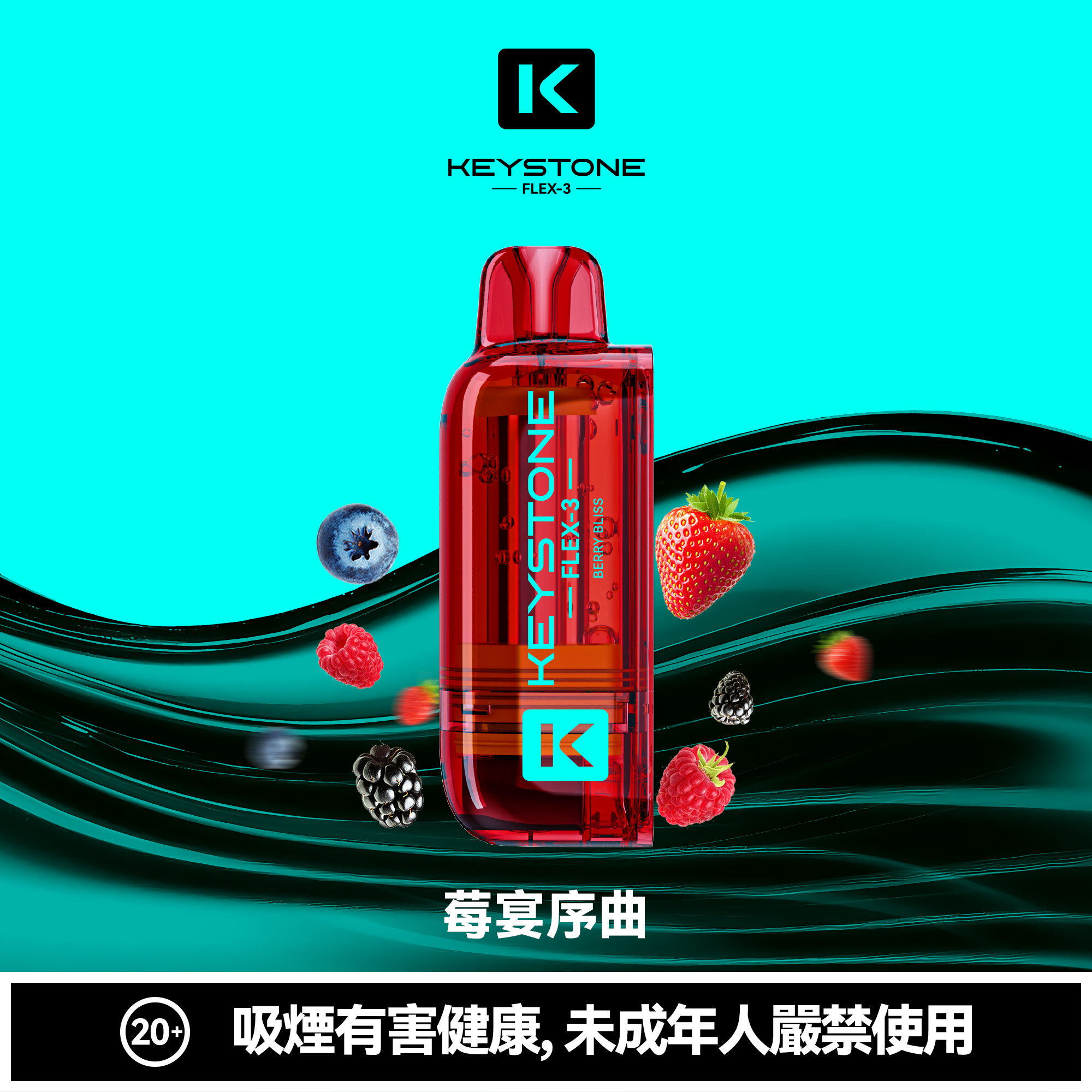 钥石 KEYSTONE FLEX-3|25000口 專彈專機套裝:圖片 15